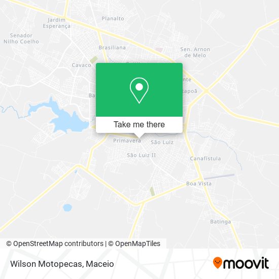 Wilson Motopecas map
