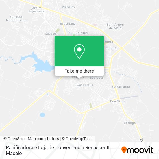 Panificadora e Loja de Conveniência Renascer II map