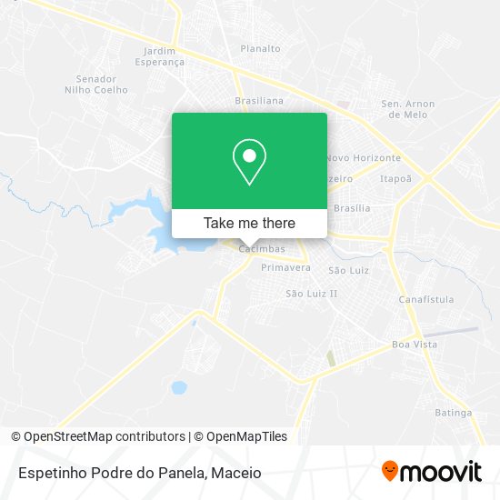 Espetinho Podre do Panela map