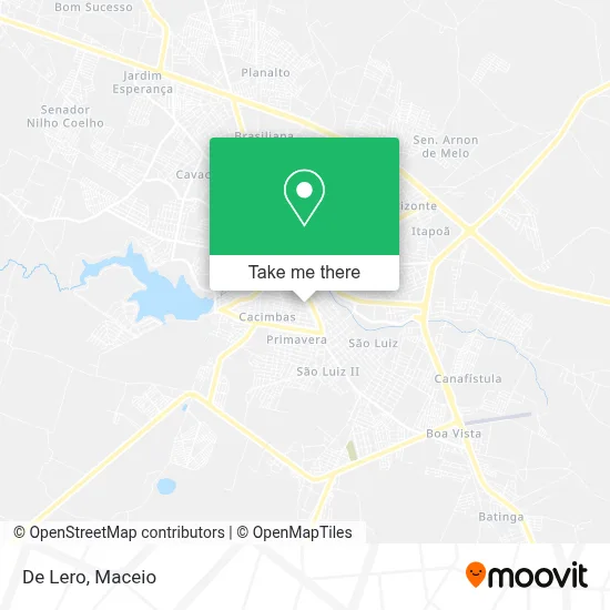 De Lero map