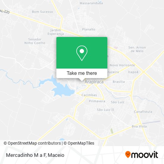Mercadinho M a F map