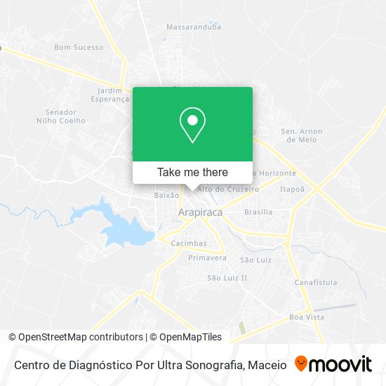 Centro de Diagnóstico Por Ultra Sonografia map