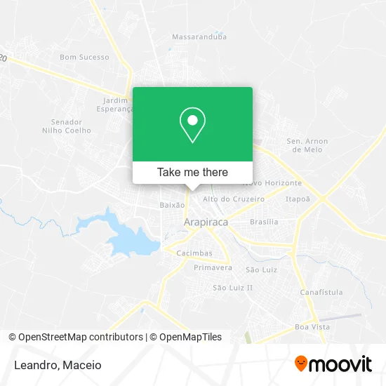 Leandro map