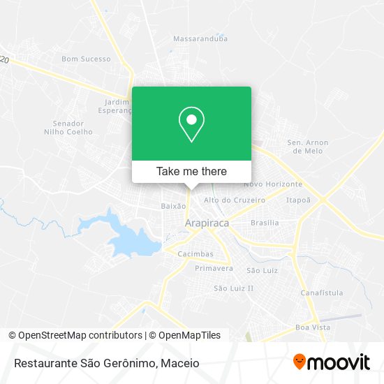 Restaurante São Gerônimo map