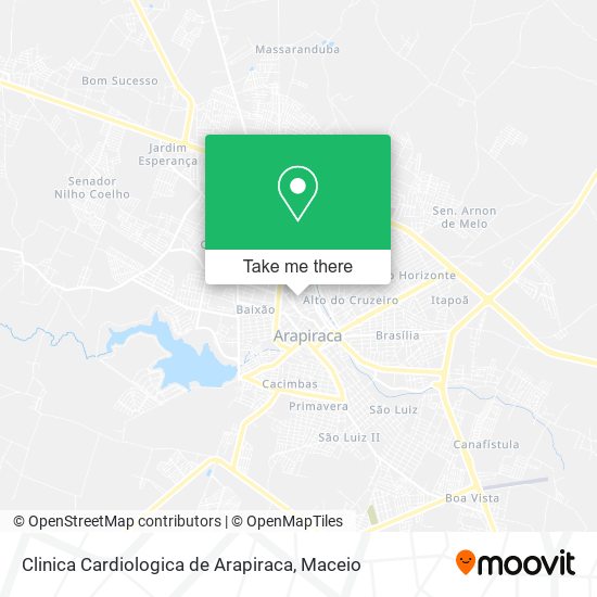 Clinica Cardiologica de Arapiraca map
