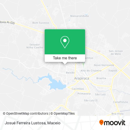 Josué Ferreira Lustosa map