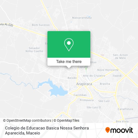 Colegio de Educacao Basica Nossa Senhora Aparecida map