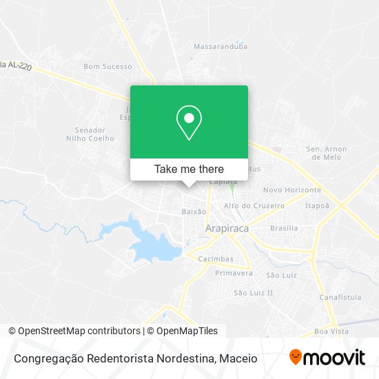 Congregação Redentorista Nordestina map