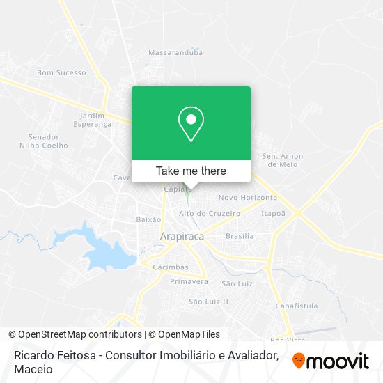 Ricardo Feitosa - Consultor Imobiliário e Avaliador map