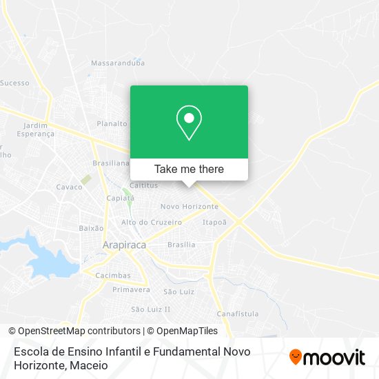 Escola de Ensino Infantil e Fundamental Novo Horizonte map
