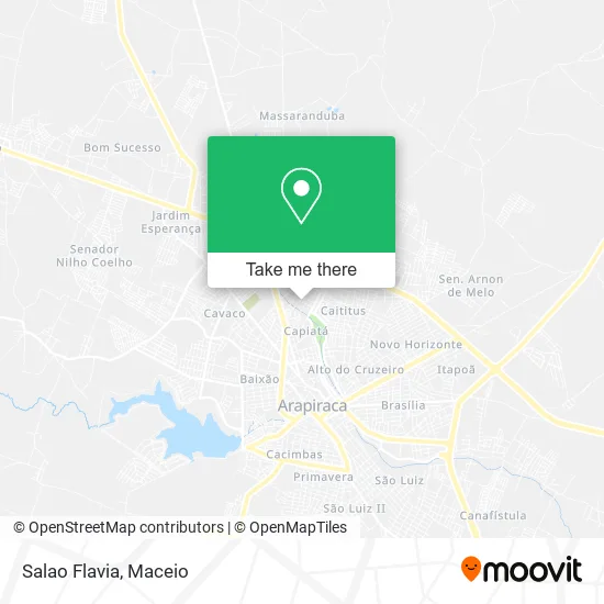 Salao Flavia map