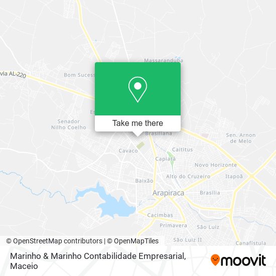 Marinho & Marinho Contabilidade Empresarial map