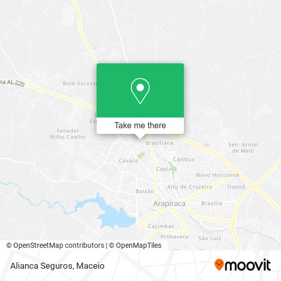 Alianca Seguros map
