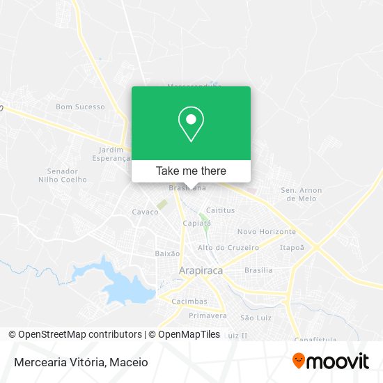 Mercearia Vitória map