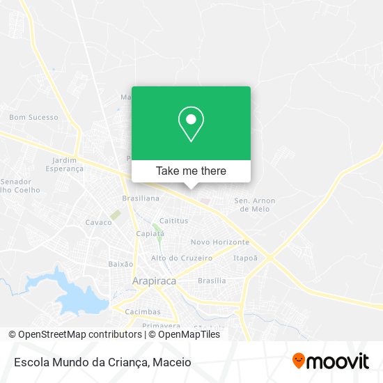 Escola Mundo da Criança map