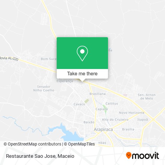 Restaurante Sao Jose map