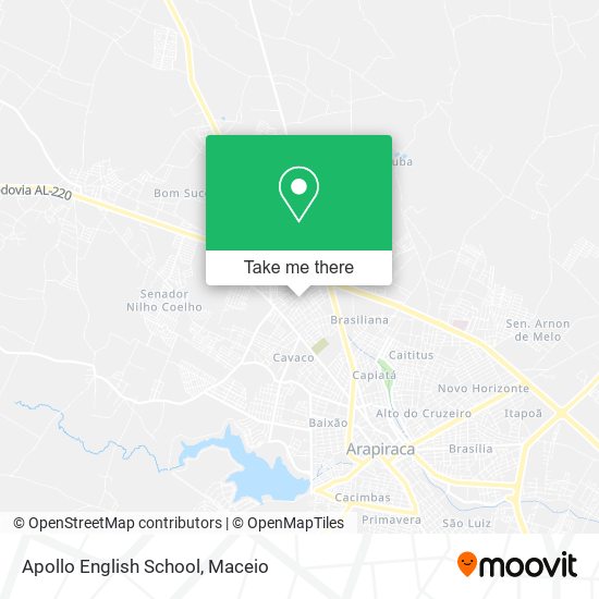 Mapa Apollo English School