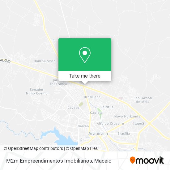 M2m Empreendimentos Imobiliarios map