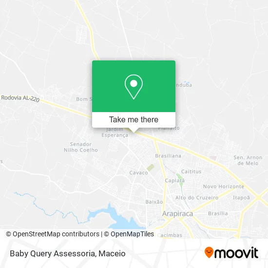 Baby Query Assessoria map