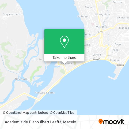 Academia de Piano Ilbert Leaffá map