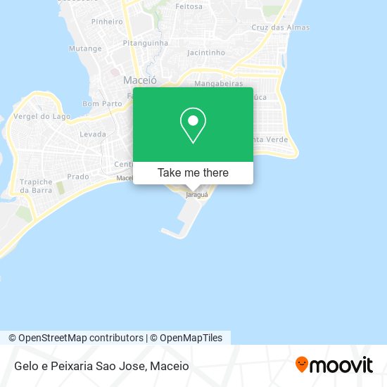 Gelo e Peixaria Sao Jose map