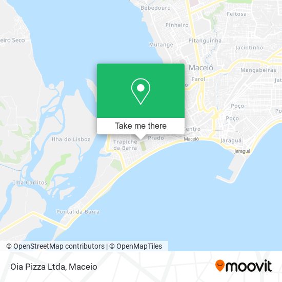 Oia Pizza Ltda map