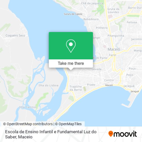 Escola de Ensino Infantil e Fundamental Luz do Saber map
