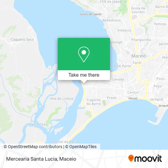 Mercearia Santa Lucia map