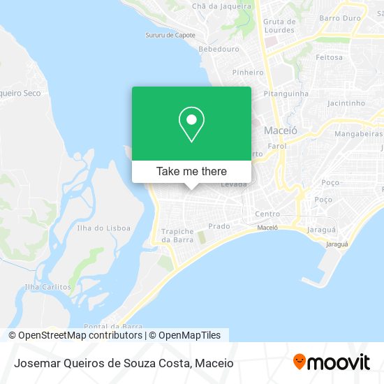 Josemar Queiros de Souza Costa map