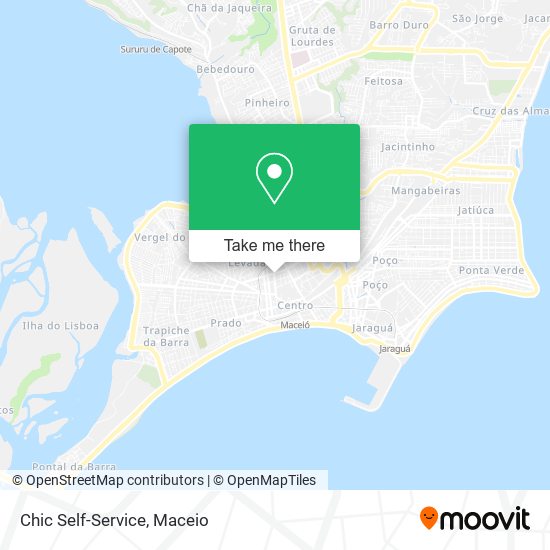 Mapa Chic Self-Service