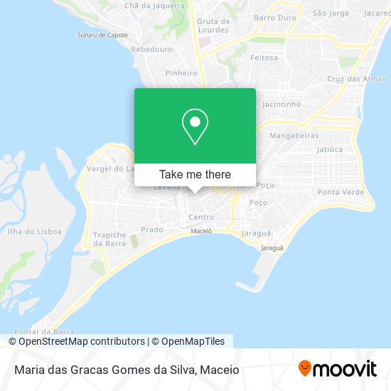 Maria das Gracas Gomes da Silva map