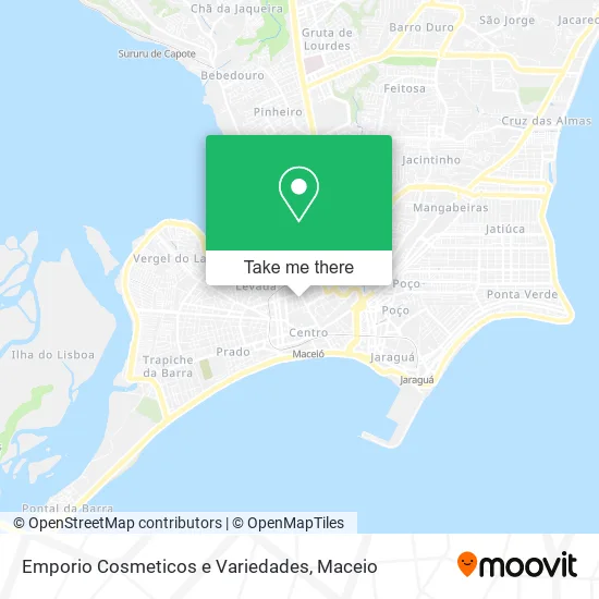 Emporio Cosmeticos e Variedades map