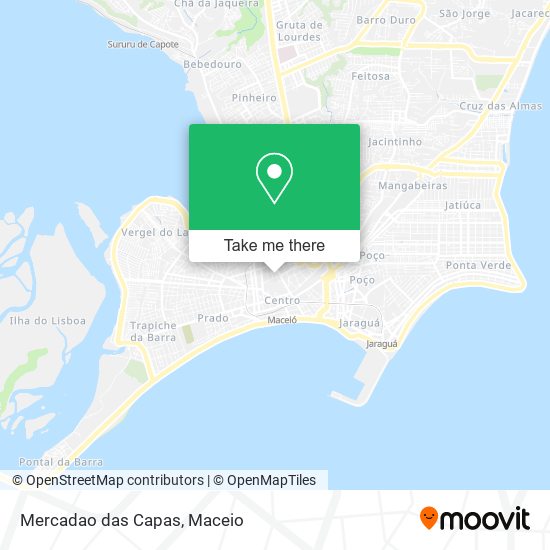 Mapa Mercadao das Capas