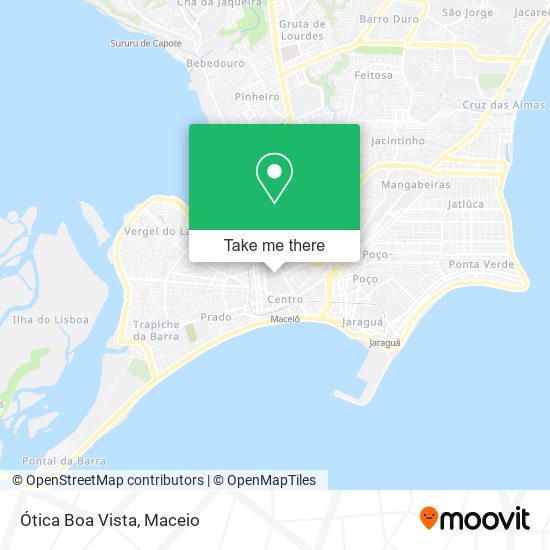 Ótica Boa Vista map