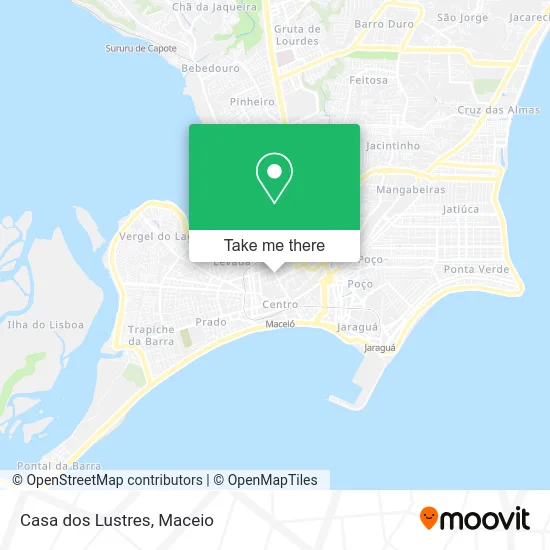 Casa dos Lustres map