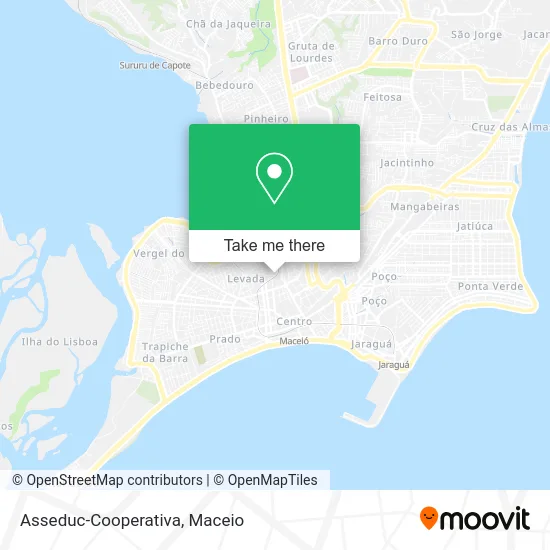 Asseduc-Cooperativa map