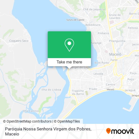 Paróquia Nossa Senhora Virgem dos Pobres map