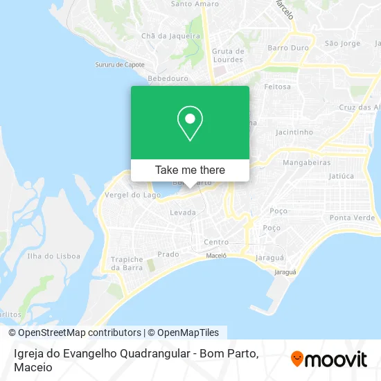 Igreja do Evangelho Quadrangular - Bom Parto map