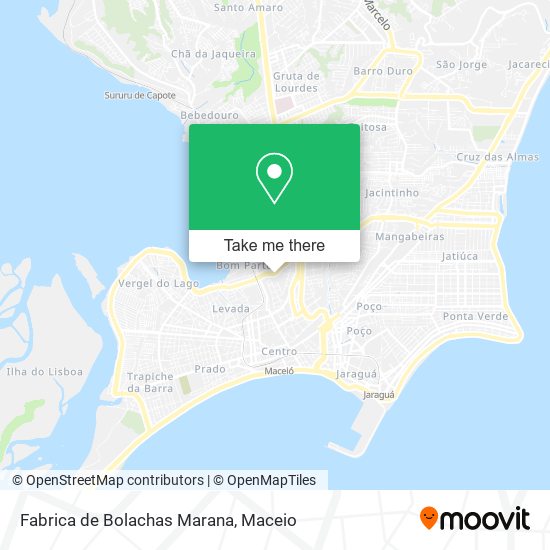 Fabrica de Bolachas Marana map