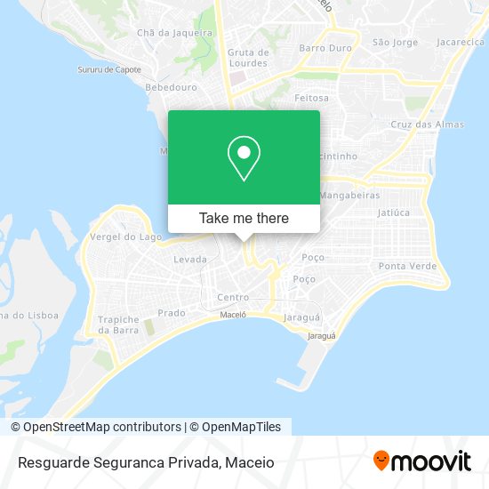 Resguarde Seguranca Privada map
