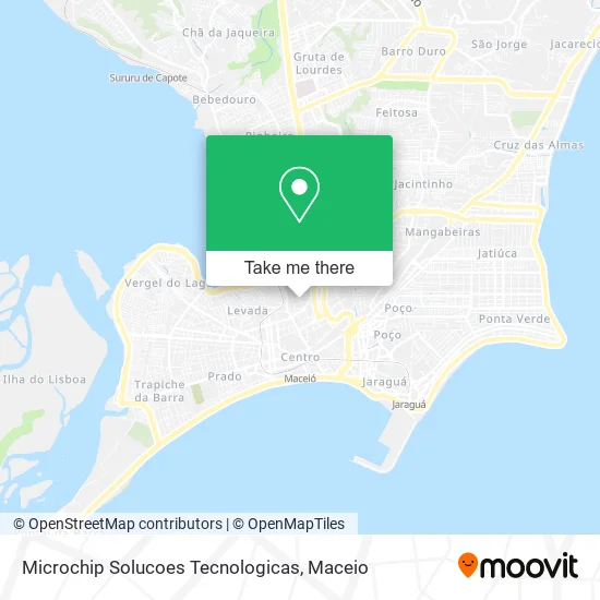 Microchip Solucoes Tecnologicas map