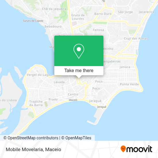 Mobile Movelaria map
