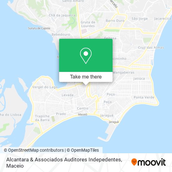 Mapa Alcantara & Associados Auditores Indepedentes