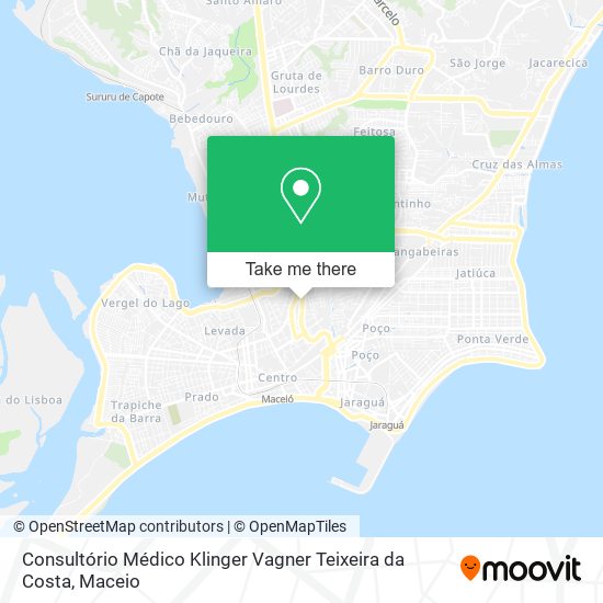 Consultório Médico Klinger Vagner Teixeira da Costa map