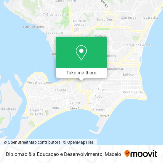 Diplomac & a Educacao e Desenvolvimento map