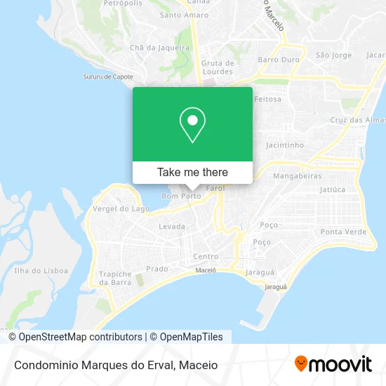 Condominio Marques do Erval map