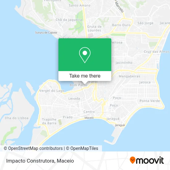 Impacto Construtora map