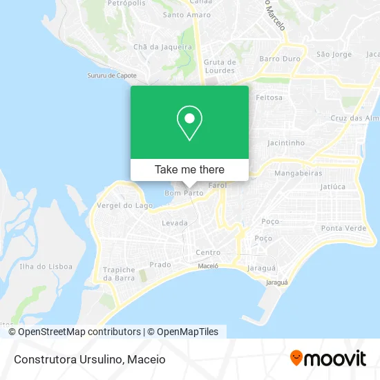 Construtora Ursulino map