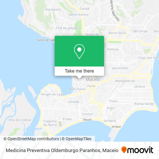 Medicina Preventiva Oldemburgo Paranhos map