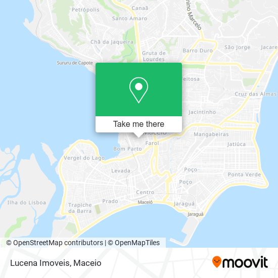 Lucena Imoveis map